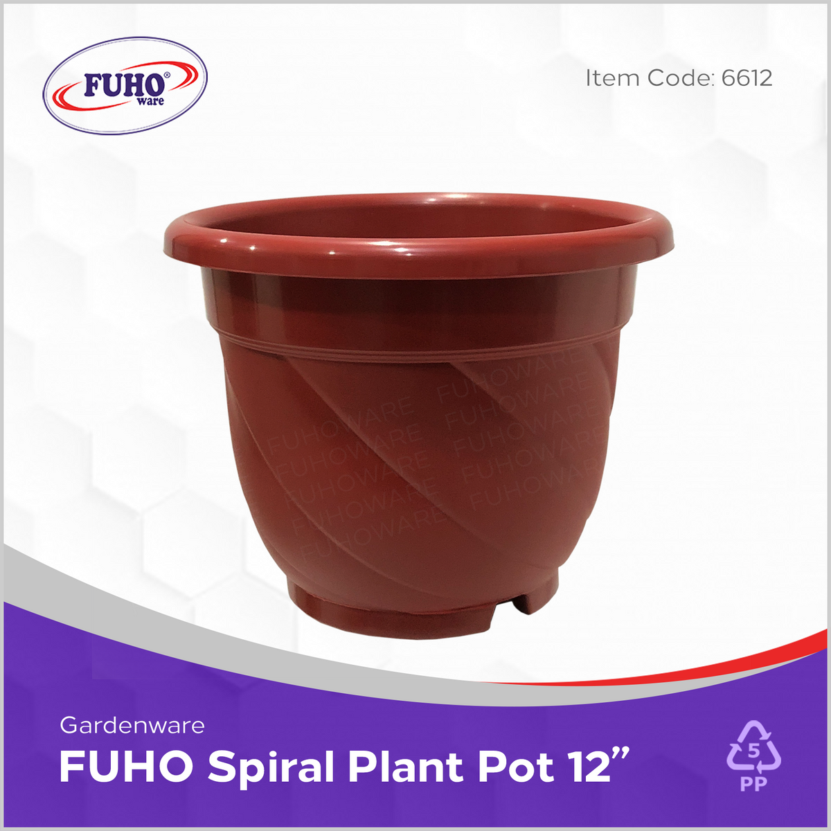 H&O.cp Plants pot TYPE-001：S（口径φ12cm）鉢-