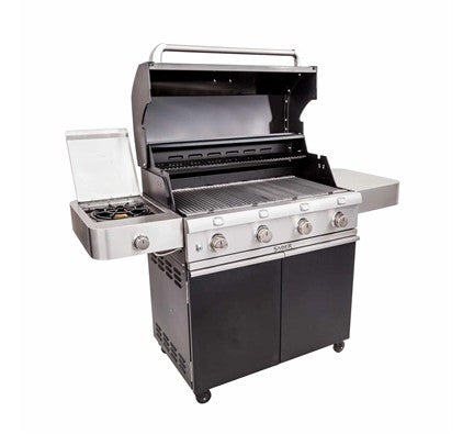 Cast Black 4-Burner Gas Grill