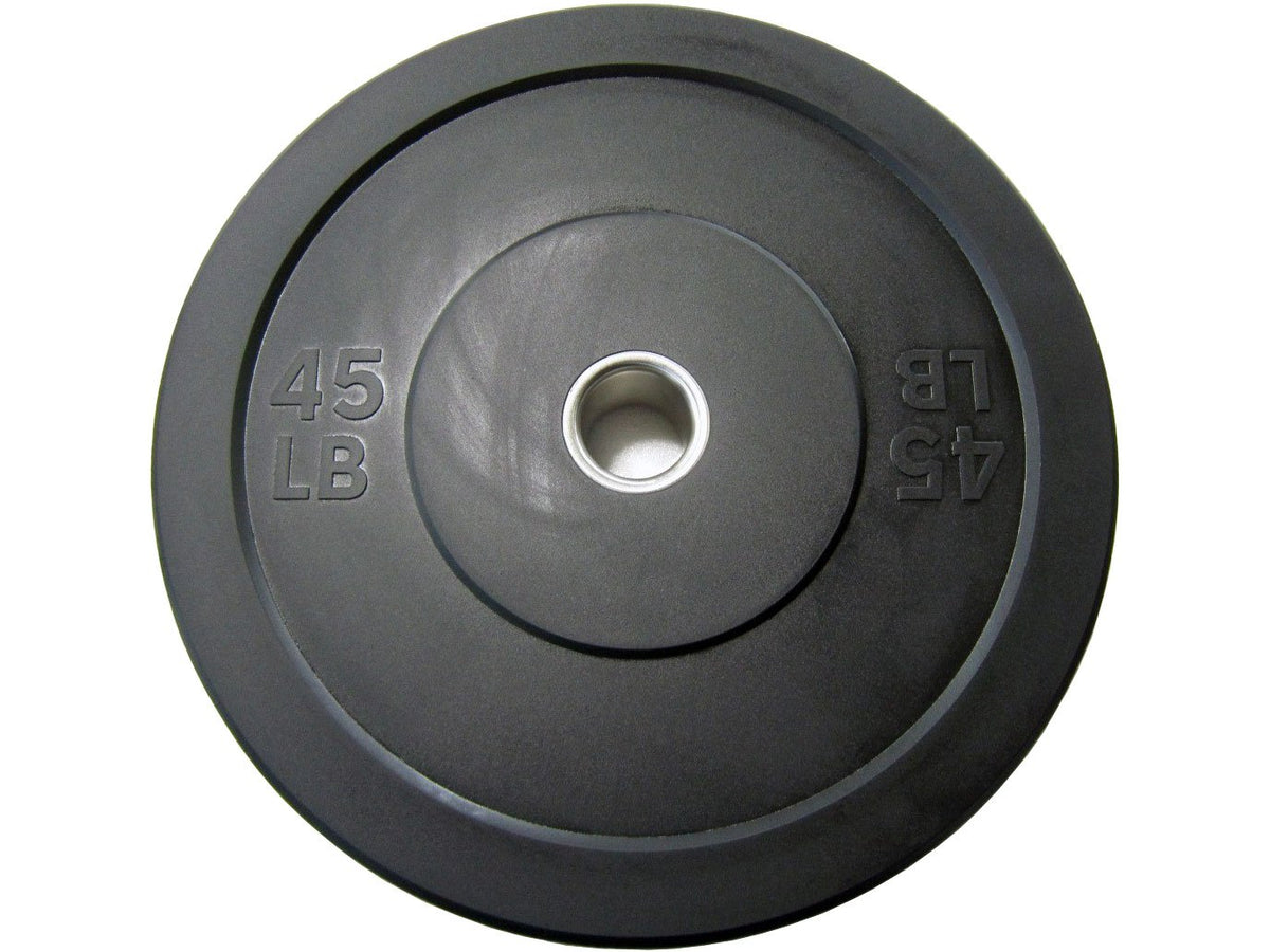 Rubber Bumper Plate Set (10, 15, 25, 35, 45 lbs.)