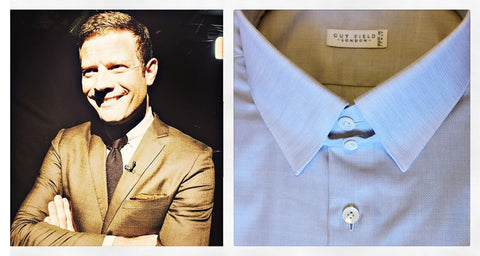 Dermot O'Leary wearing Guy Field