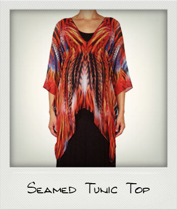 Seamed Tunic Top