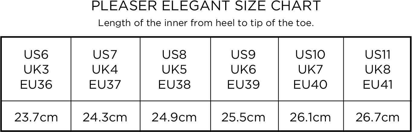 Sizing Chart