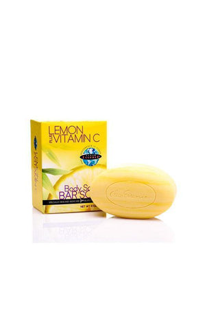 clear essence lemon plus vitamin c body soap scrub 150g