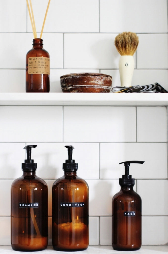 shampoo, organization, clutter