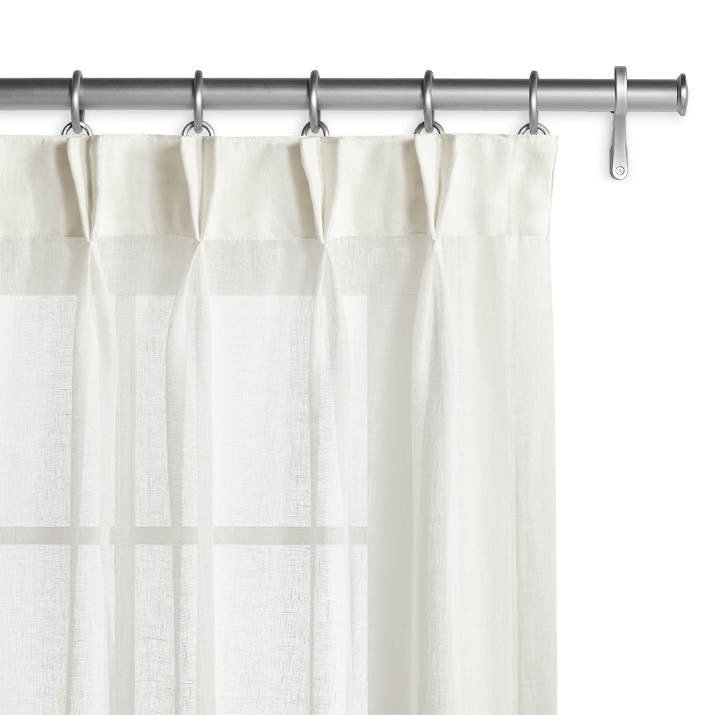 2 pinch pleat drapes