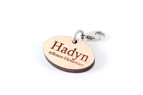 Personalized Zipper Pulls | Smiling Tree Toys