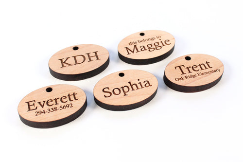 Personalized Zipper Pulls | Smiling Tree Toys