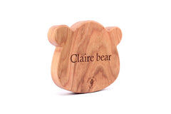 Personalized Teddy Bear Rattle | Smiling Tree Toys