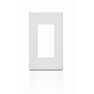 Leviton 80301-SW - 1-Gang Decora Plus Screwless Wallplate - Ready Wholesale Electric Supply and Lighting