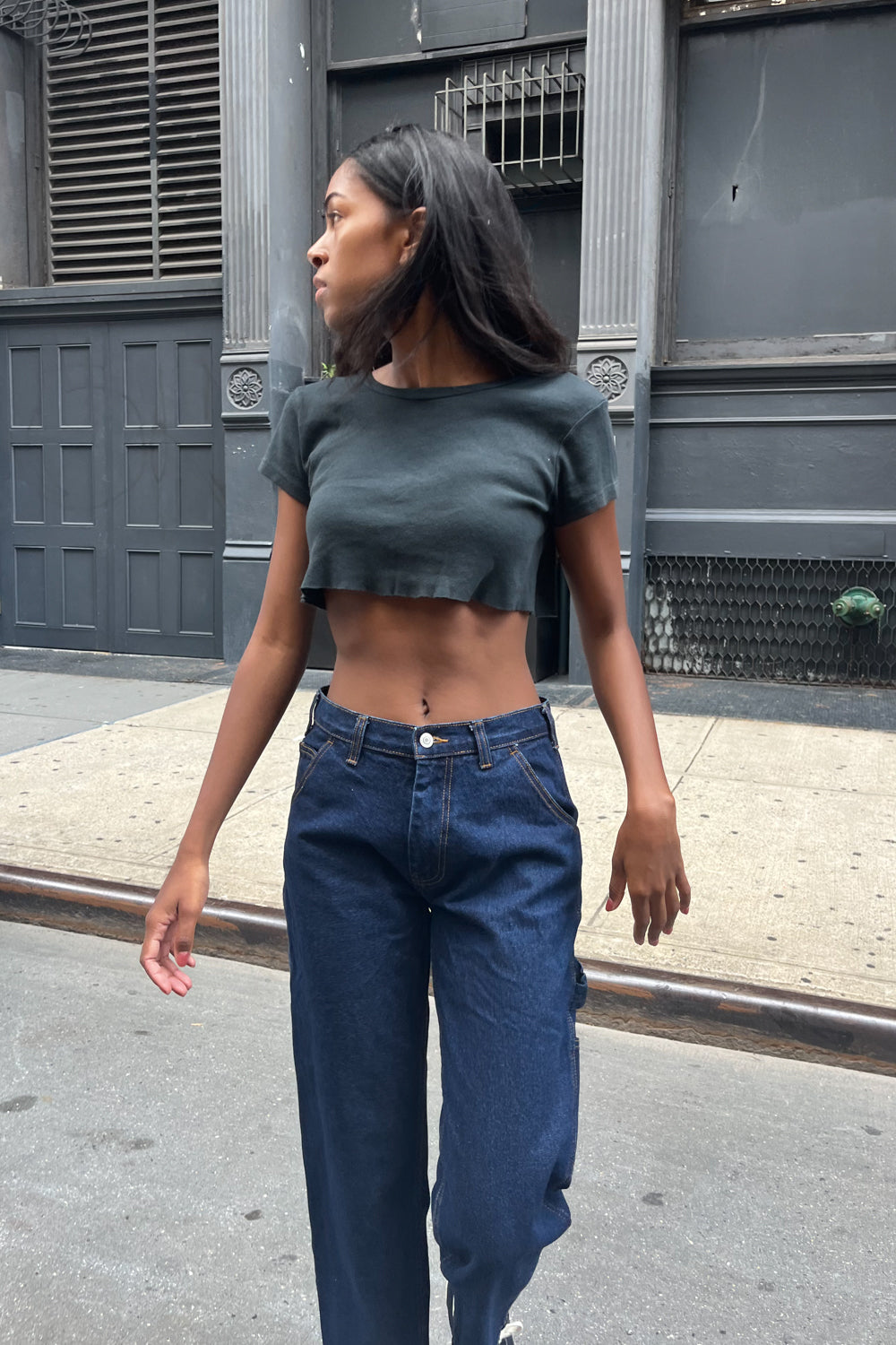 Lejos Influencia Fraseología Hailie Basic Crop Top – Brandy Melville