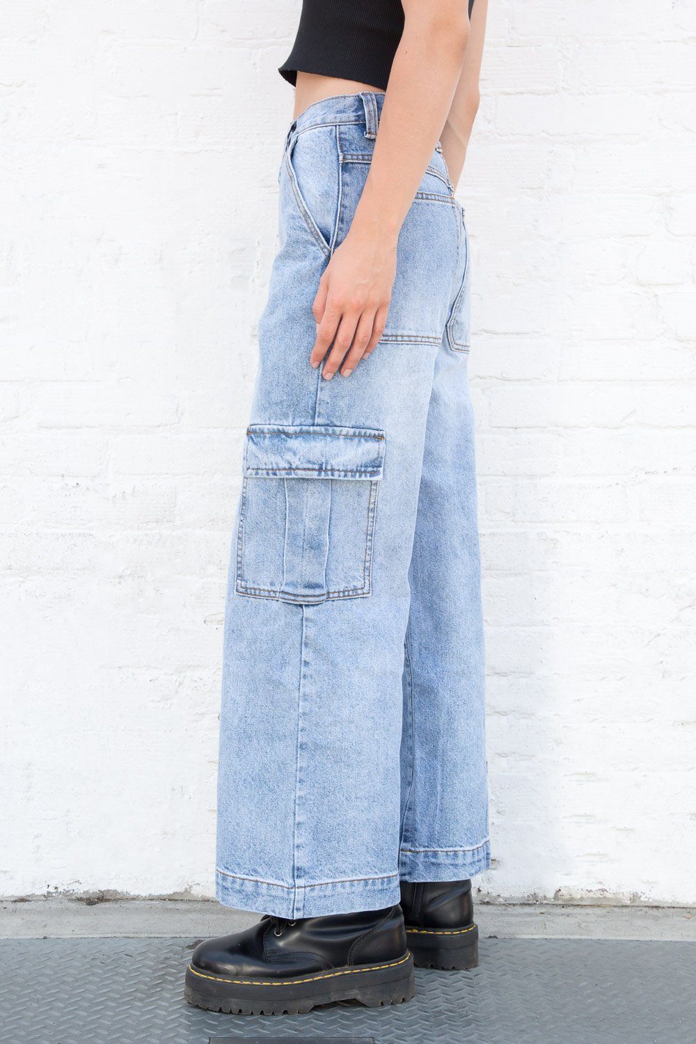Brandy Melville Boyfriend Jeans Flash 51% online-pmo.com