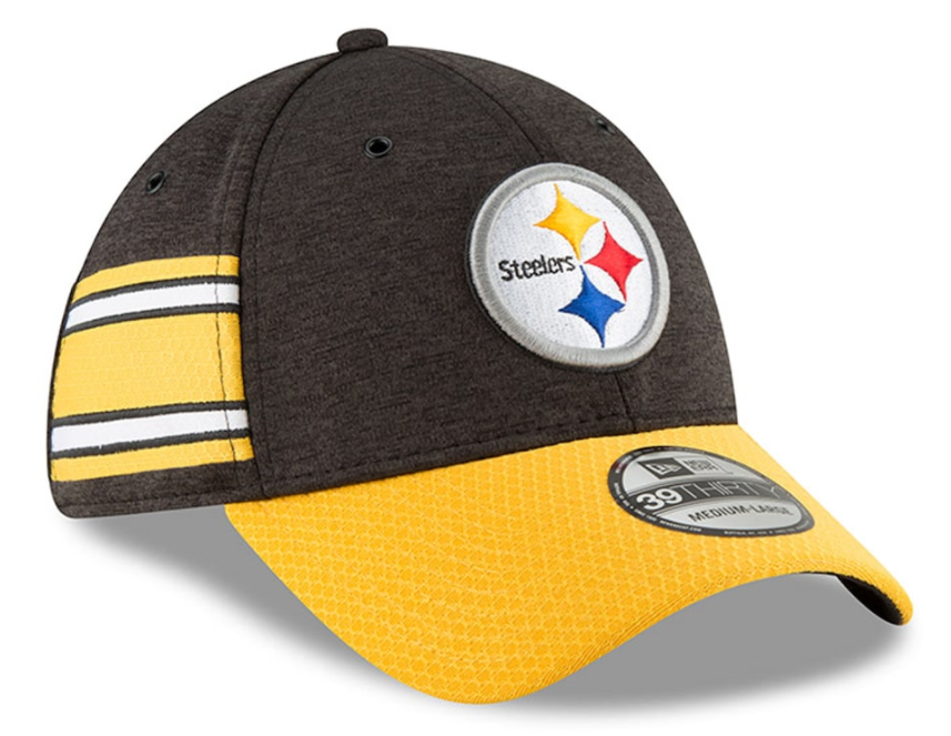 Pittsburgh Steelers New Era 39THIRTY Sideline Away Hat