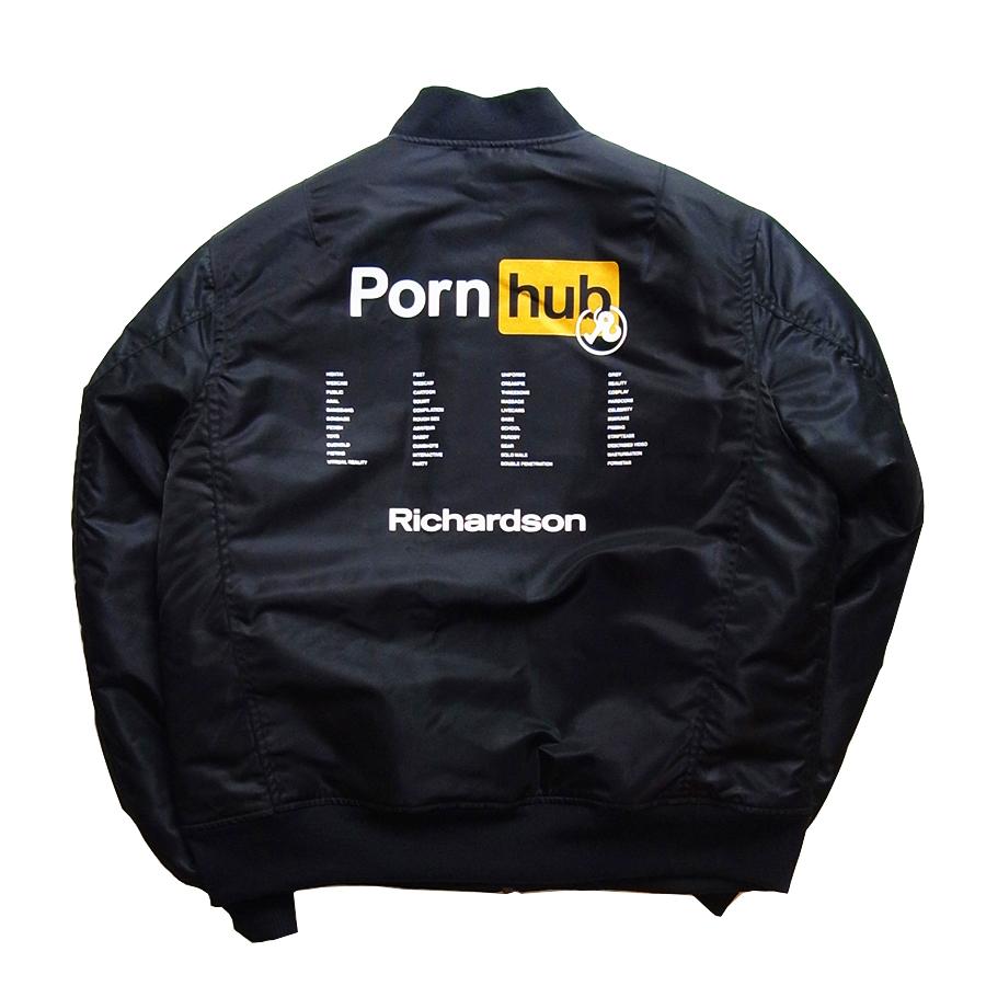 richardson × pornhub ボンバージャケット | www.fleettracktz.com