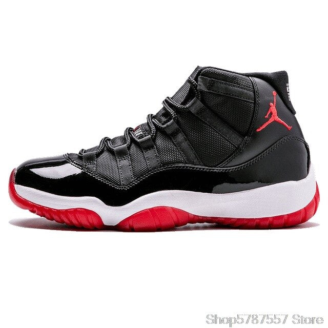 Nike Air Jordan XI Bred AJ 11,Men's 