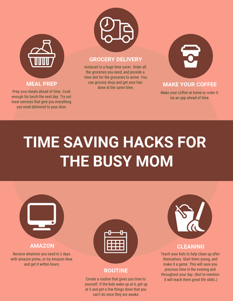 time-saving hacks for the busy mom