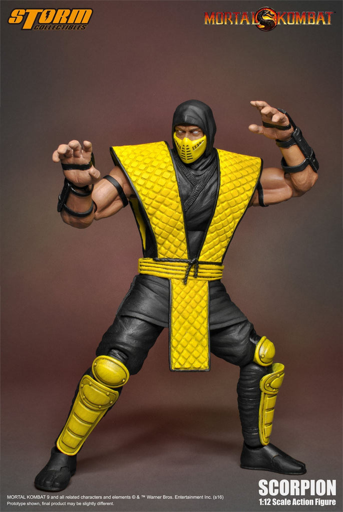 scorpion mortal kombat storm collectibles