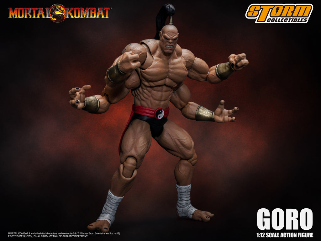 goro mortal kombat action figure