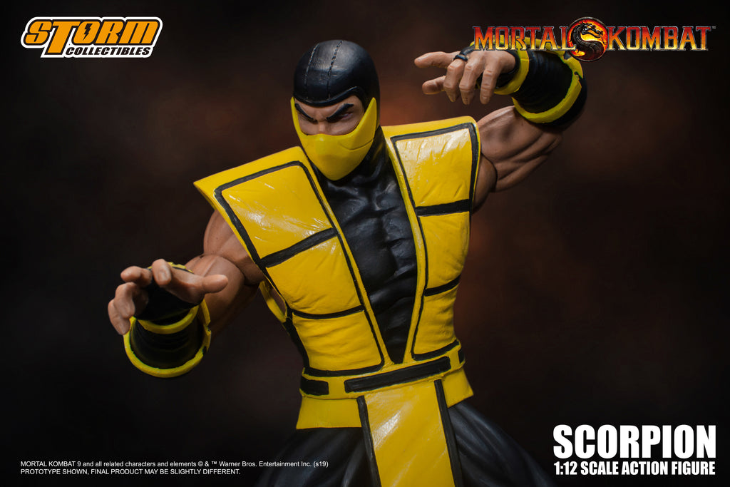 mortal kombat scorpion figure