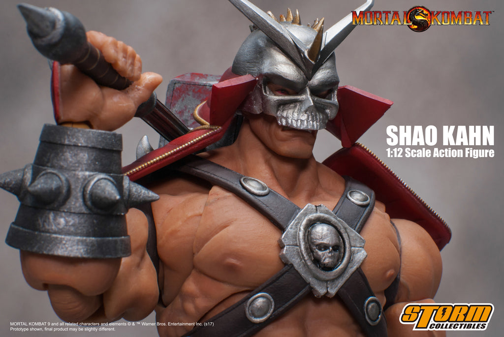 mortal kombat shao kahn figure