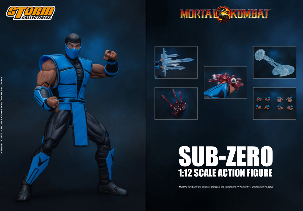 storm collectibles sub zero ice arms