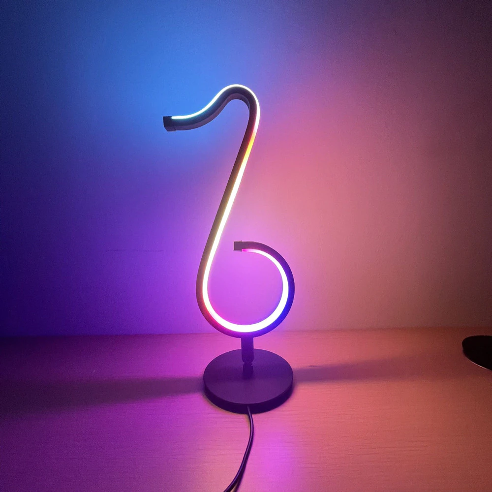 music note night light