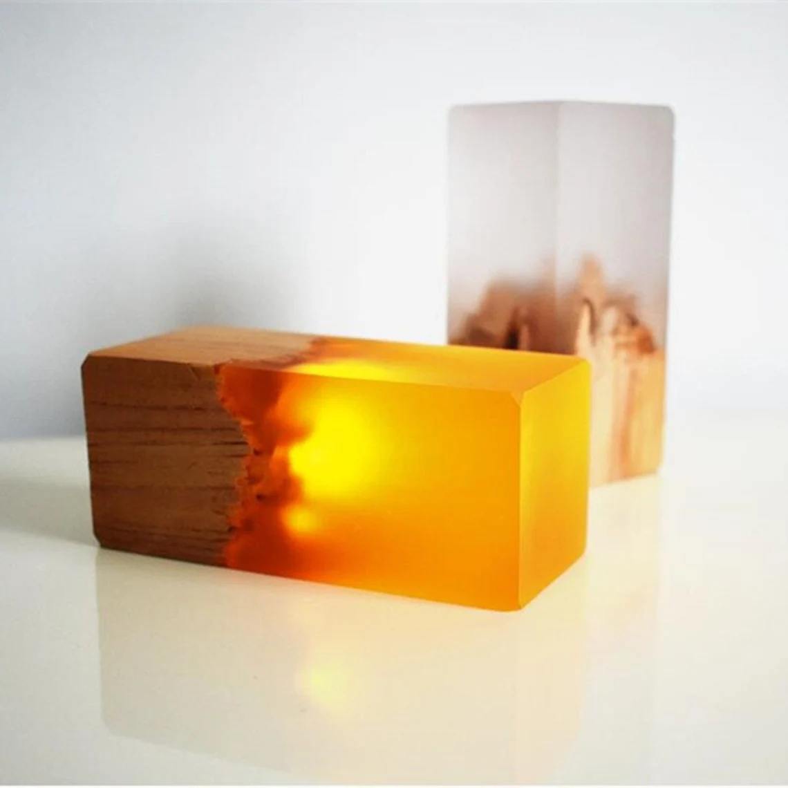 resin night light