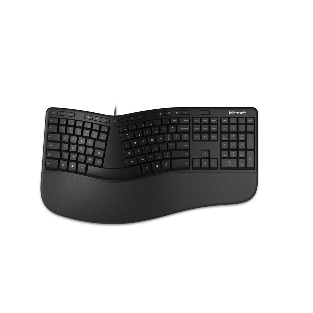 surface ergonomic keyboard black