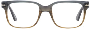 Persol 3252V readers. color: Grad Grey & Striped Brown