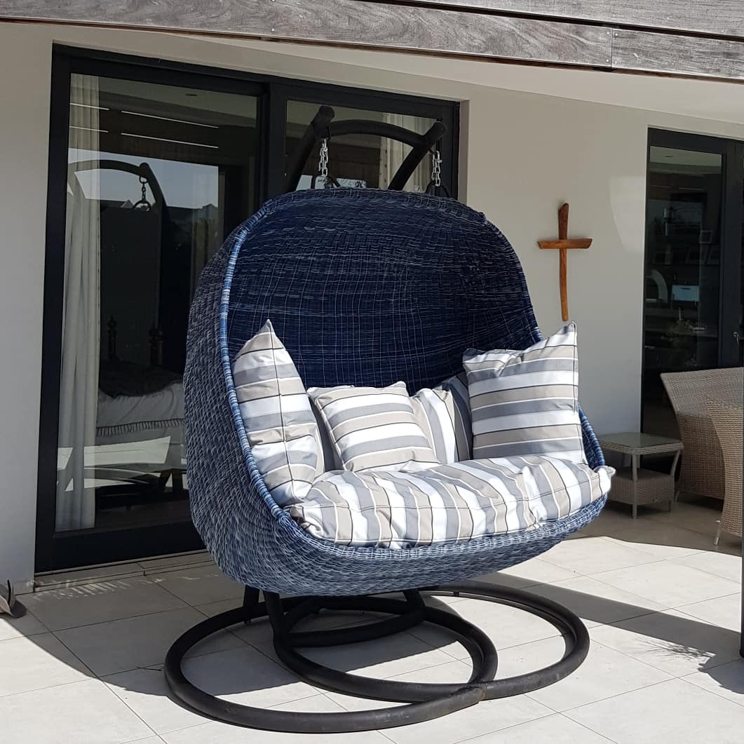 egg chair garden swing