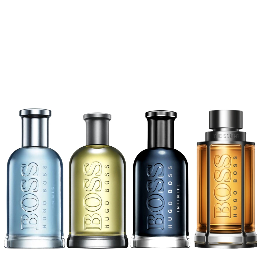 evenaar Oceaan versneller Hugo Boss Mini Set For Him Eau de Toilette Spray 4 x 0.5 ml – Fandi Perfume
