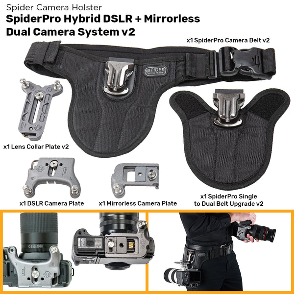 SPIDERHOLSTER SpiderPRO V2 2台用 ライトプレート付き-