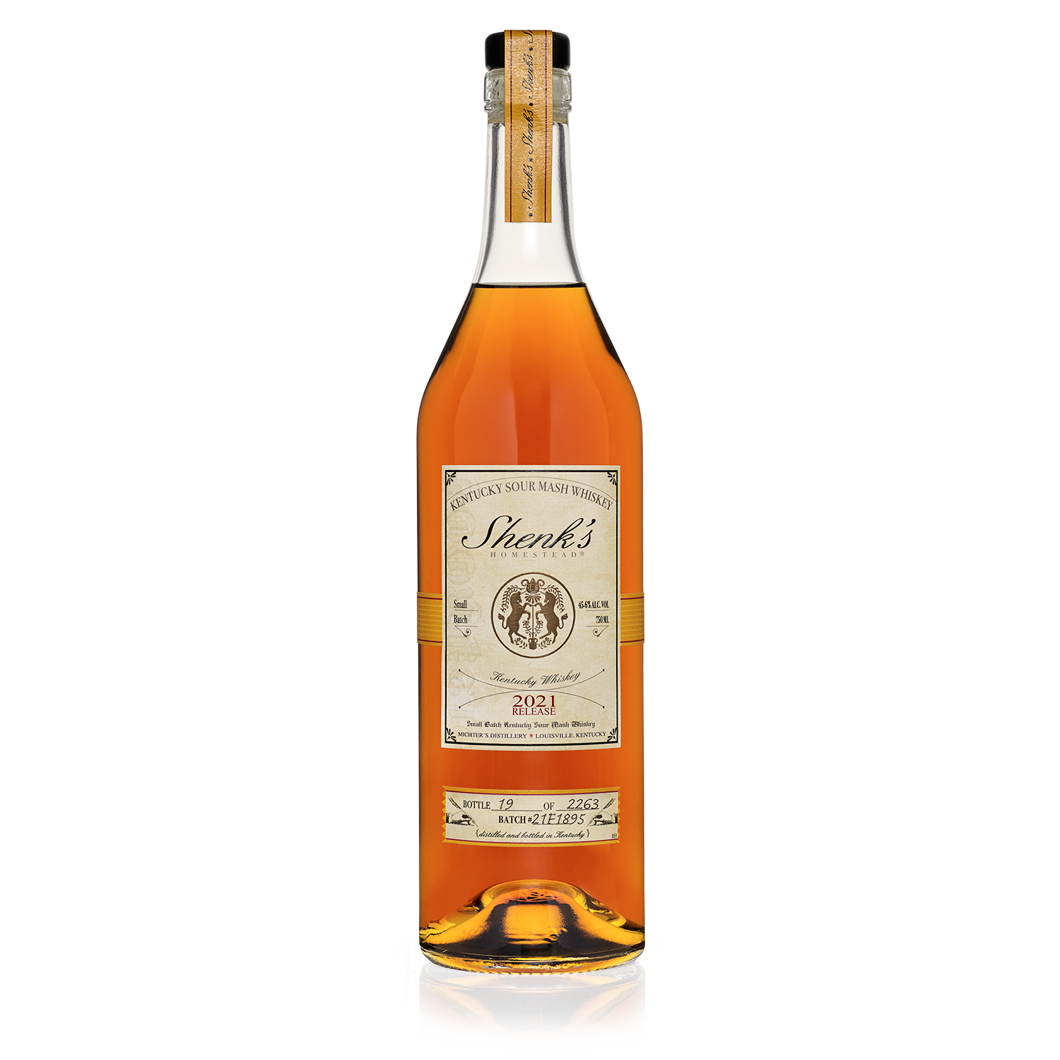 Shenk’s Homestead 2021 Release Kentucky Sour Mash (Limited Edition) Wh