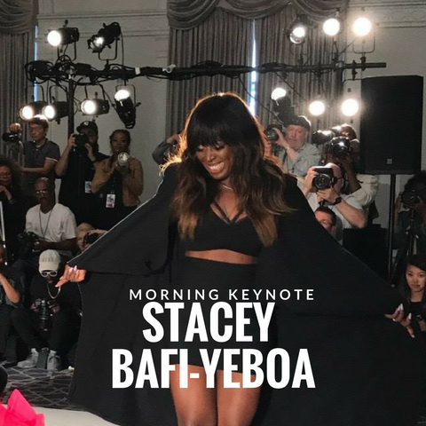 Stacey Bafi-Yeboa at New York Fashion Week
