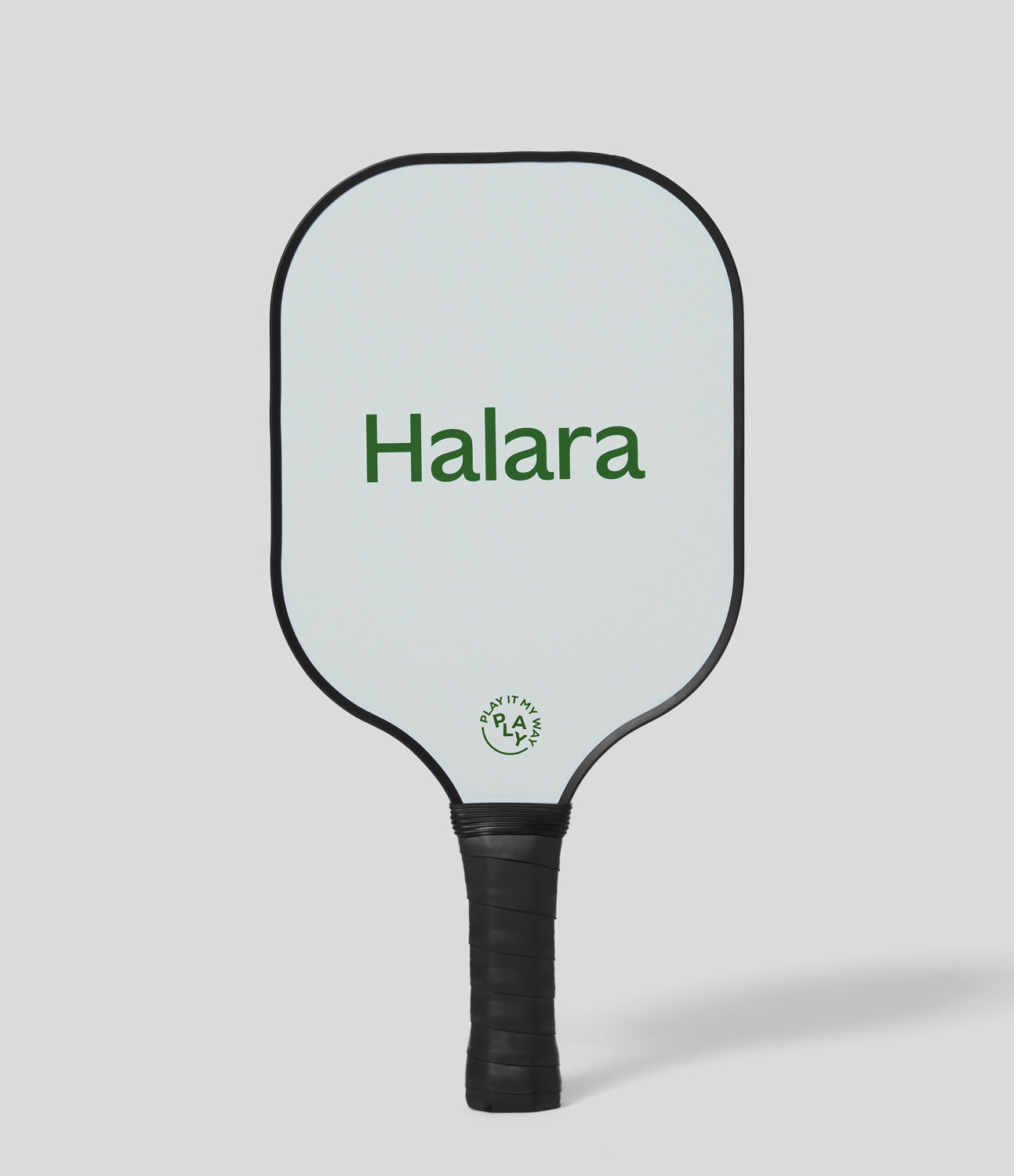 

Halara 1 Set Halara Slogan Print Carbon Fiber Pickleball Paddle With Paddle Cover Without Ball - Beige Letter Art