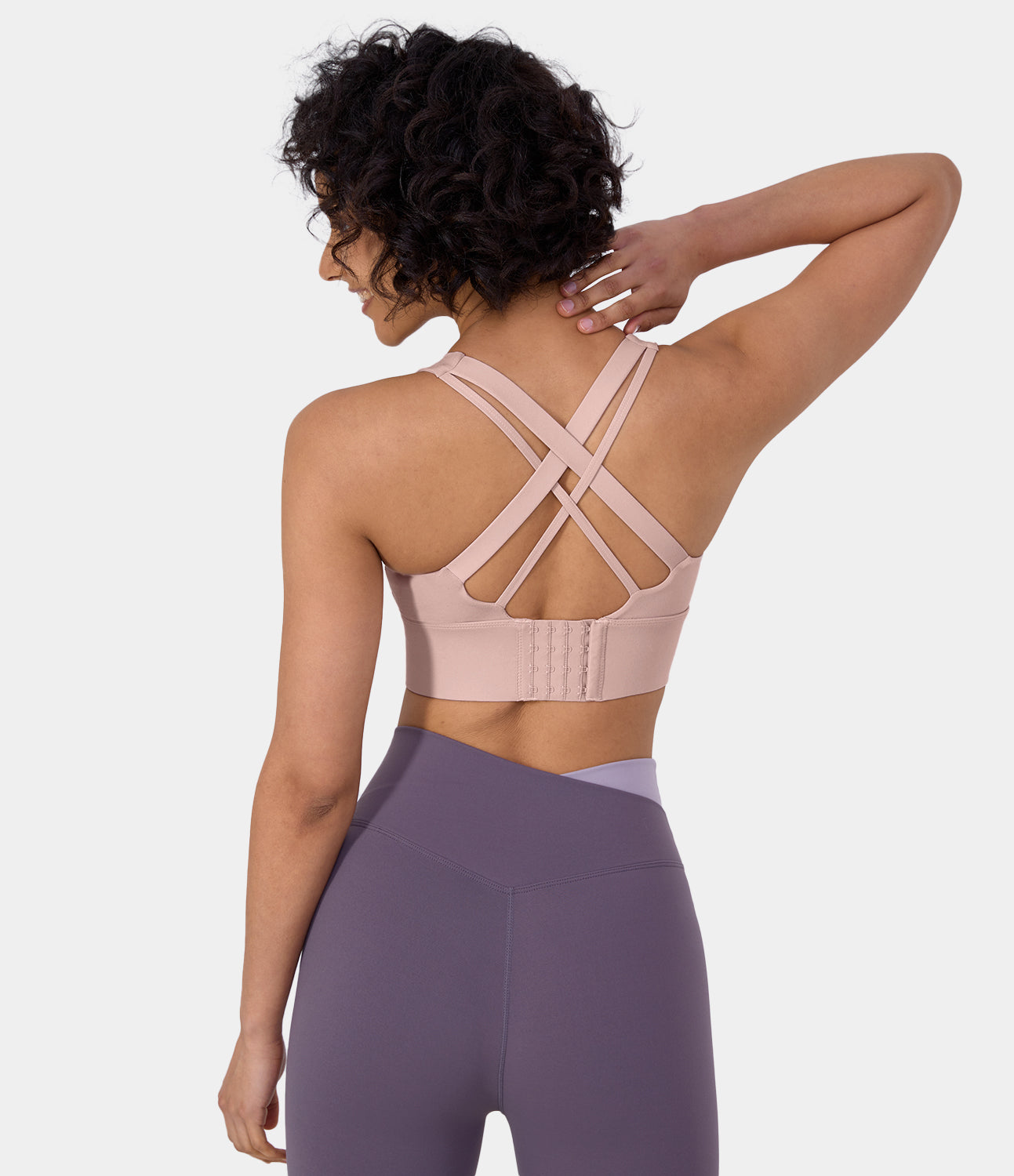 Halara Medium Support Backless Crisscross Strappy Adjustable Hook Running Sports Bra - Granite Rose - push up bra strapless bra
Halara Medium Support Backless Crisscross Strappy Adjustable Hook Running Sports Bra - Granite Rose - push up bra strapless bra