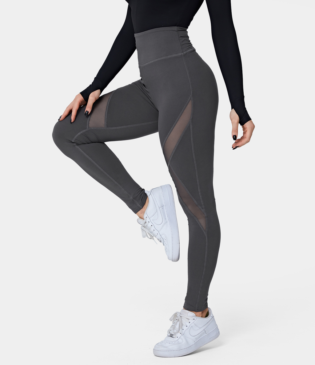 Women's High Waisted Cargo Pocket Skinny Yoga Plus Size 7/8 Leggings -  HALARA