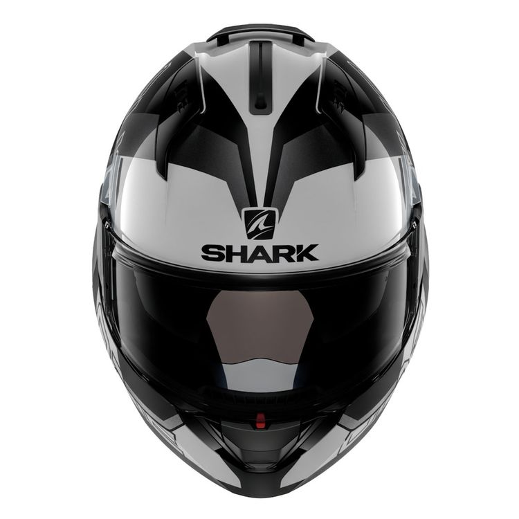 SHARK EVO-ONE 2 SLASHER WHITE/BLACK – Performance Moto Parts