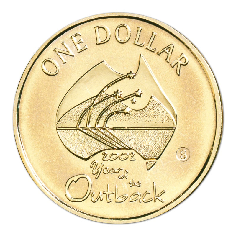 オーストラリア ホログラム銀貨 Year of the Outback 2002 - 貨幣