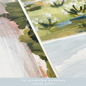 "Forest Lake" Horizontal Canvas Print