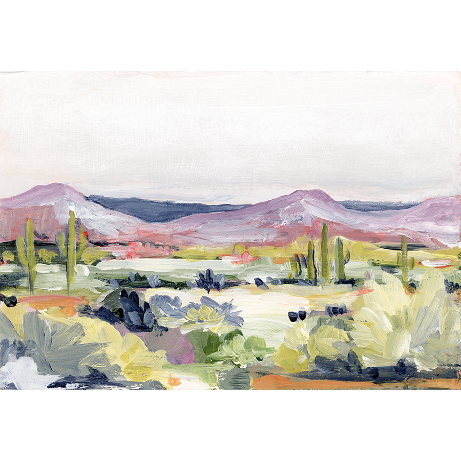 "Desert Flora" Horizontal Canvas Print