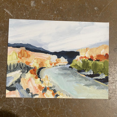 98. Painted River II 11x14