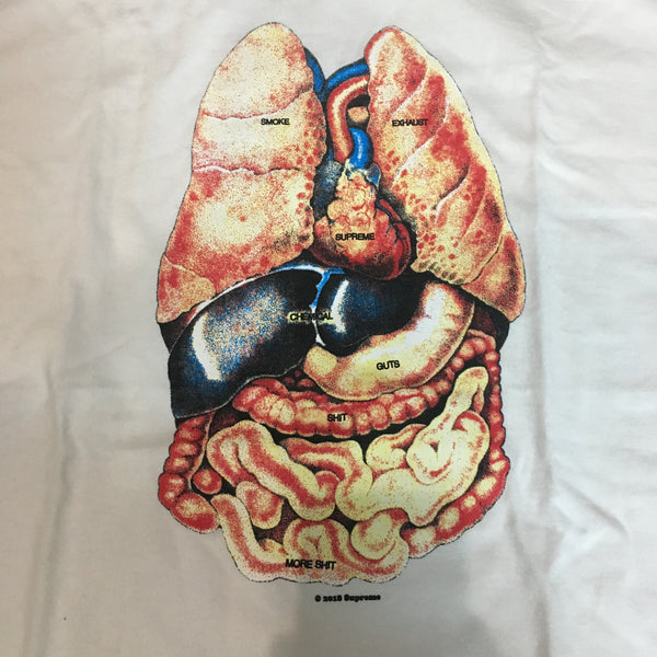 supreme guts tee white