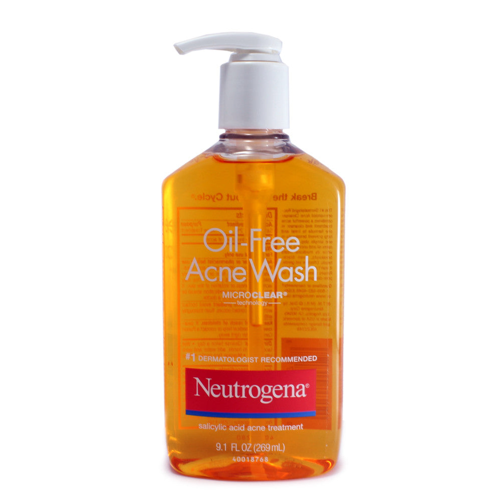 Neutrogena 269ml OilFree Acne Wash Skincare Australia