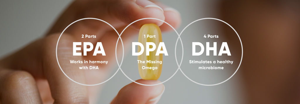 EPA:DPA:DHA Omega-3s