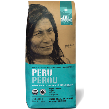 Coffee Bean, Medium Roast, Peru, Organic