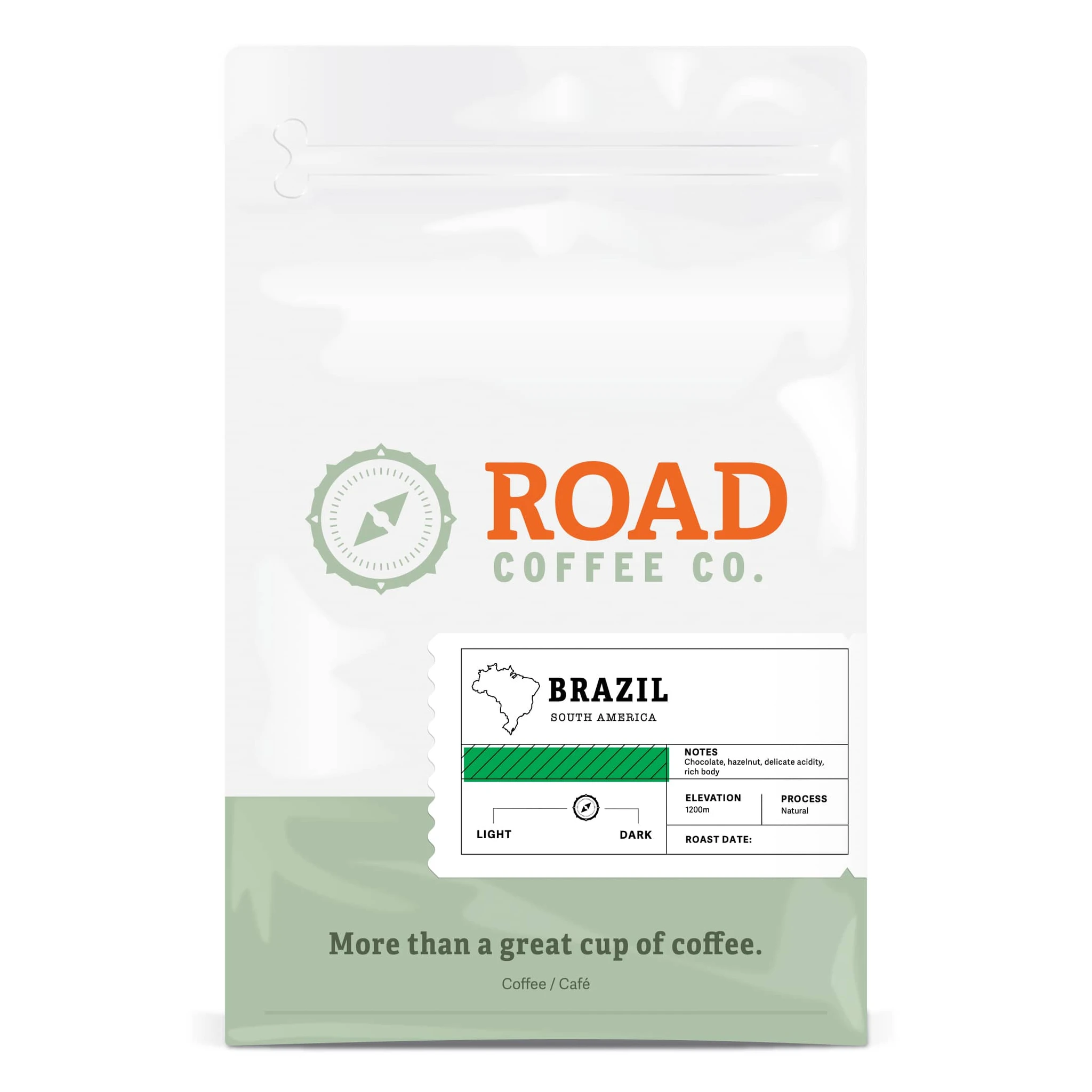 Coffee Bean, Brazil, Hazelnut, Road Coffee