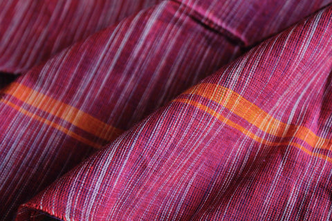 Close up of a Khadi towel