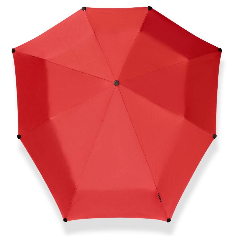Senz° Mini Automatic Opvouwbare Storm Paraplu Rood – Engbers - Travel &
