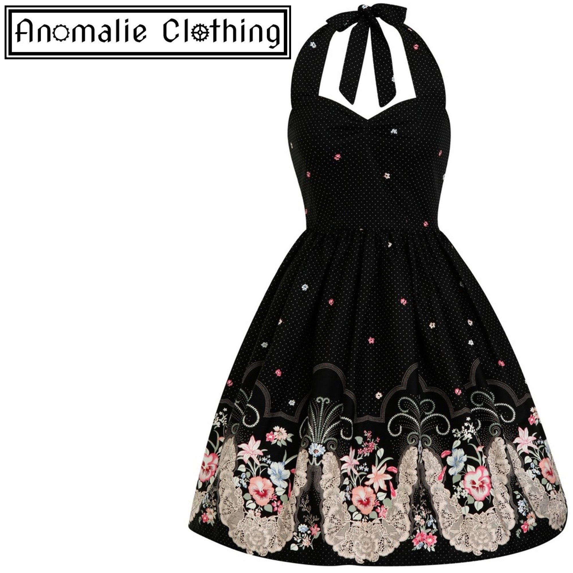 pink rockabilly dress