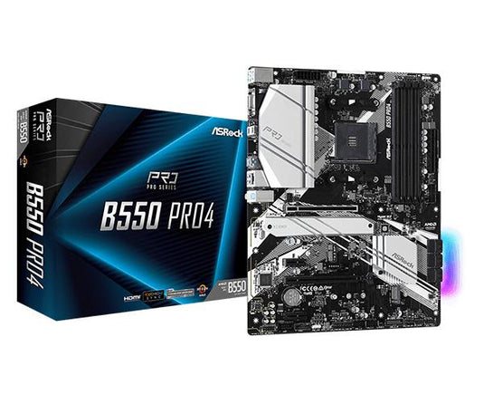 ASROCK B550 PRO4 ATX DDR4 MOTHERBOARD-MOTHERBOARD-Makotek Computers